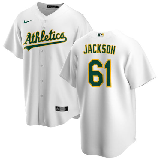 Zach Jackson Oakland Athletics Nike Youth Home Replica Jersey - White