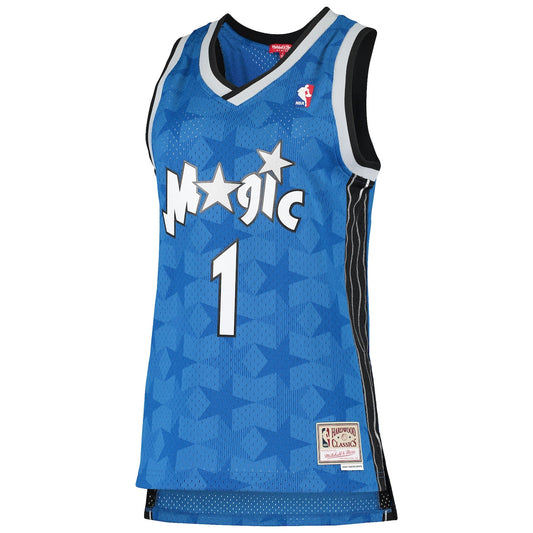 Women's Tracy McGrady Mitchell & Ness Magic 2000/01 Hardwood Classics Swingman Jersey - Blue