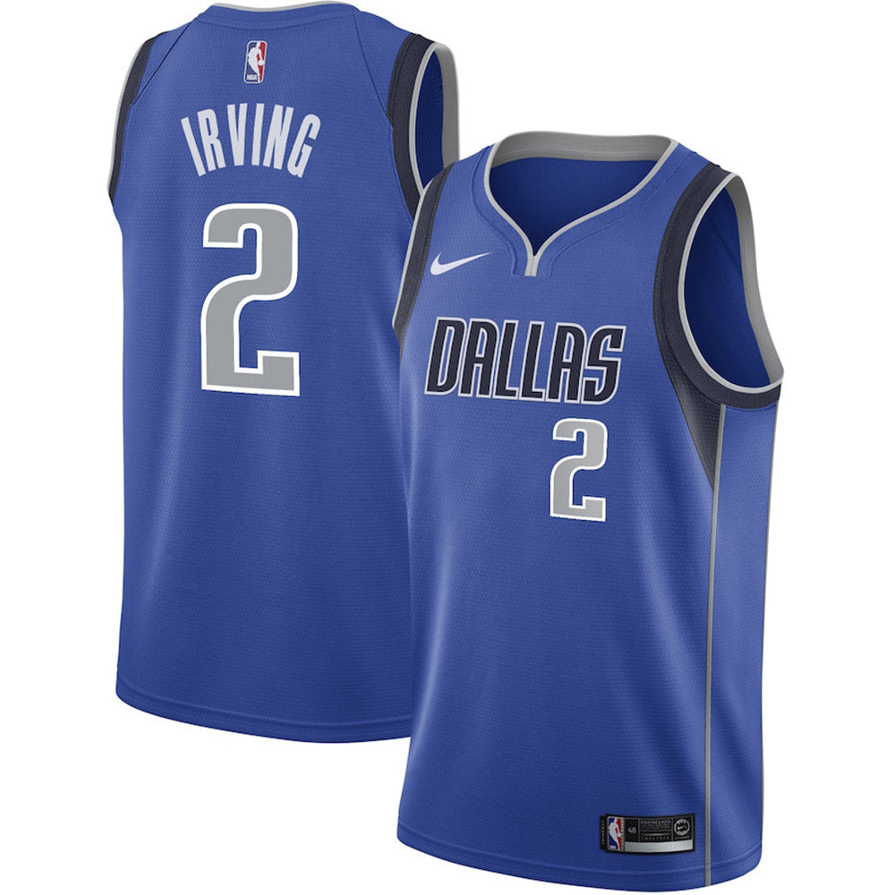 Youth Dallas Mavericks Kyrie Irving Icon Edition Jersey - Blue