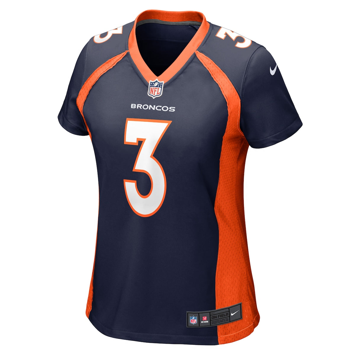 Women's Russell Wilson Nike Broncos Game Jersey - Navy