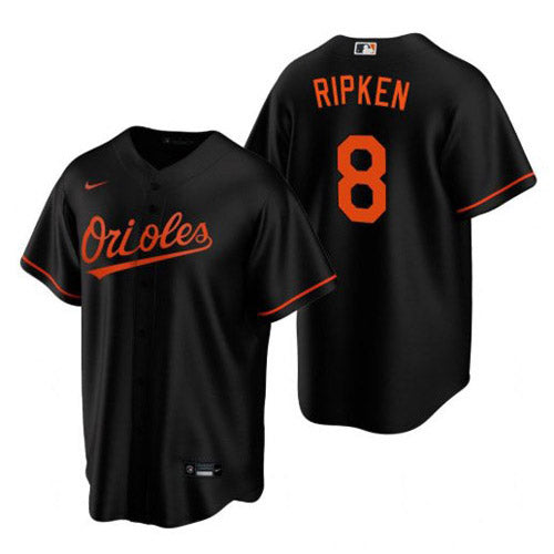 Youth Baltimore Orioles Cal Ripken Jr. Replica Alternate Jersey - Black